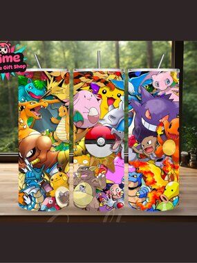 Pokemon 20oz Stainless Steel Tumbler